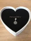 NEW-OOPSIE DAISY Authentic PANDORA Silver/14 KT GOLD FLOWER Dangle/Charm-NEW!!!
