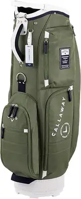 Callaway Golf Men's Caddy Bag CRT ADVANCE 25 JM 9.5 x 47 inch 2.6kg Khaki