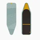 NEW Joseph Joseph Flexa Easy Fit Ironing Board Cover Linear Grey Large 135cm