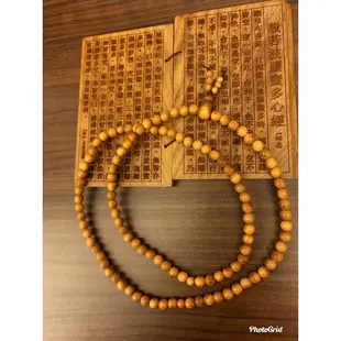台灣肖楠108顆念珠（手珠、佛珠）