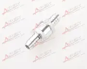 8mm 5/16" Fuel Non Return One Way Check Valve Petrol Diesel Aluminium Alloy