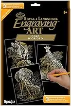 Royal and Langnickel Engraving Art 3 Design Value Pack, Gold