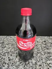 SETH Share a Coke 2025 COCA COLA 20oz Personalized GIFT REGULAR Limited