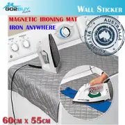 Magnetic Ironing Mat Compact Portable Iron Board Travel Dryer Washer Anywhere