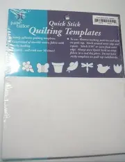 June Tailor quick stick quilting templates Garden set reusable