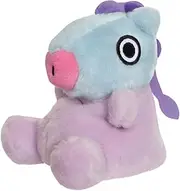 Aurora World Bt, Aurora, 61508, BT21 MANG Palm Pal, 13 cm, Eco-Friendly Plush Toy, Purple & Blue, S