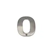 Mappas Door House Number # 0-9 150mm Numeral Concealed Fix 304 Stainless Steel