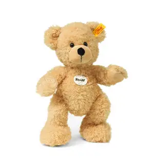 STEIFF德國金耳釦泰迪熊 Teddy Bear Fynn 經典泰迪熊_黃標28cm