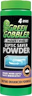 Green Gobbler Septic Tank Treatment Powder | 7 -in- 1 Waste Digestion | 4 Month Supply