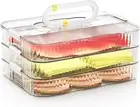 Deli Meat Container for Fridge Organizers and Storage Lunch Meat Container For