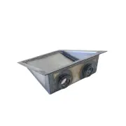 Aeroflow Weld-In Fuel Tank Sump for Fuel Tanks With X2 -12 ORB Female