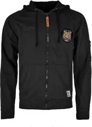 Top Gun 3018, zip hoodie , color: Black , size: S