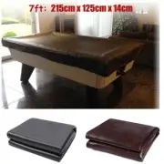 Pool Snooker Billiard Table Cover Polyester Waterproof Dust Cap Outdoor 7FT