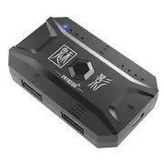M1 Pro Keyboard Mouse Converter Portable Mobile Game Keyboard and Mouse Adapter BT5.0 Connection Support Android iOS System Silver