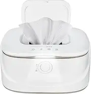 Zertylre Baby Wipe Warmer with Pop-Up Holder,Easily Dispenses,Wipes Dispenser for Vehicle and Home Use,has a Light Function for Those Late Night Diaper Changes,Newborn Essentials