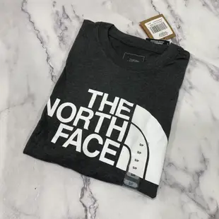 THE NORTH FACE 北臉 情侶款 經典LOGO圓領短T 短袖 素T 版型偏大 短袖t恤 上衣 休閒短袖 大尺碼