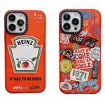 HEINZ 可口可樂  透明軟殼蘋果手機殼 IPHONE 15 14 13 12 11 PRO MAX PLUS