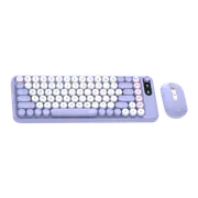 Fantech GO MOCHI85 Wireless Keyboard and Mouse Combo (Purple)