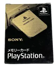 Boxed Genuine Sony Playstation 1 Memory Card 1MB Grey PS1 Official #3 (Preowned)