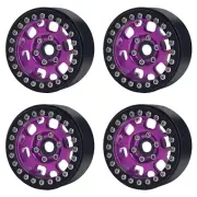 4PCS Aluminum 1.9 Inch High Mass RC Beadlock Wheel Hubs for 1/10 RC Crawler T...