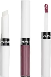 Outlast All Day Lipcolor - 150 Silvered Grape by CoverGirl for Women - 2 Pc 0.06oz Moisturizing Top Coat, 0.07oz All-Day Lip Color