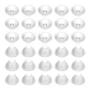 20mm High Power LED Lens, 30 Pcs 20 Degree Smooth Optical PMMA Lenses, Clear