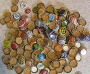 Lot of 220 Assorted Soda Bottle Caps Crowns Pepsi Nehi Hires Kist Canada Dry