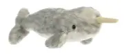 Aurora Narwhal Whale 8" Mini Flopsie #31722 Stuffed Animal Toy