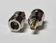 N Female to SMA Female coax 1 PIECE RF adapter connector ships from USA