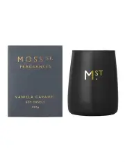 [Moss St. Fragrances] Vanilla Caramel Large Soy Candle 320g