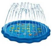 Splash Pad Inflatable Sprinkler for Kids Outside Toys, 67" Sprinkle and