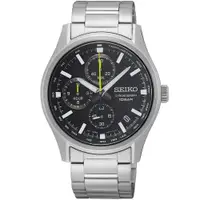 在飛比找PChome24h購物優惠-SEIKO 精工 CS 競速三眼計時腕錶8T67-00S0D
