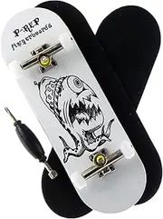 P-REP Starter Complete Wooden Fingerboard 30mm x 100mm Throwback Edition (Alien Brain)