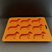 Dachshund Ice Cube Tray Dachshund Dog Shaped Silicone Candy Mold Silicone Mold