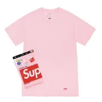 在飛比找蝦皮購物優惠-2021AW Supreme Hanes Checker T