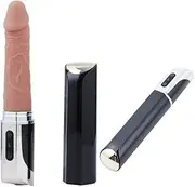 Thrusting Dildo Vibrator Women Wand 7 Speed Sex Toy Machine Portable Premium