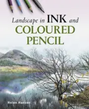 Landscape in Ink and Coloured Pencil by Hanson, Helen [Paperback]