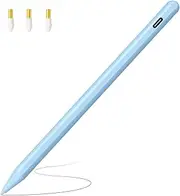 Stylus Pen for iPad 2025-2018, Palm Rejection & Fast Charge, Pencil for Apple iPad A16 11th/10th/9th-6th Gen, Air M2 M3 11"/ 13 inch/5th-3rd Gen, Pro M4 11"/13"/12.9", Mini A17 Pro/6th/5th Gen