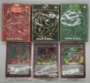 Metazoo ☆ GILDED ☆ USPCC WPT Poker Playing Card Deck Sealed (SET OF 3) w/promos