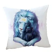 Child of Light Sun Moon Cub and Lion Cushion Cover