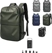 Airovac Backpack, Vacuum Backpack, Compression Backpacks For Travel, Large Travel Backpacks Storage Vacuum Compression Bags, Ideal For Travel/Camping/Laptop(With Pump)
