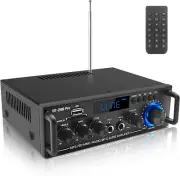 Amplifier Home Audio Stereo Receivers with Bluetooth 5.0,Max 800W,2.0 Channel