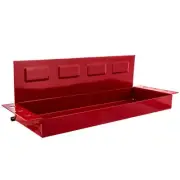 TCP Global 12 Magnetic Tool Box Tray with Screwdriver Holder - Steel Storage She