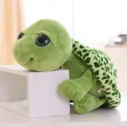 New 20cm Green Turtle Plush Toy Soft Cute Stuffed Animal Travel Gift Toys AU