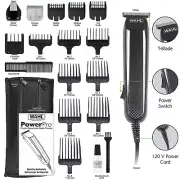 Wahl Clipper Trimmer Power Pro Corded Beard Body Haircut Men Grooming Kit Set