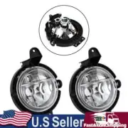 Fog Lights cover Front Left and Right For Mini R55 R56 R57 R58 Cooper 07-15 (for: Mini)