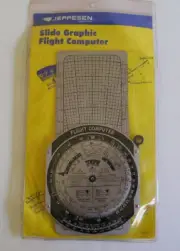 JEPPESEN Slide Graphic Flight Computer BOEING COMPANY