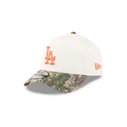 Los Angeles Dodgers RealTree Signal Orange 9FORTY A-Frame® Snapback