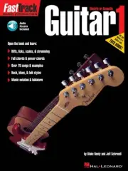 FastTrack Guitar Method 1 Beginner Music Lessons Tab Chord Book Online Audio