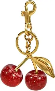 [Mruyhtop] Cherry Bag Charm, Keychain Accessory, Purse Charms for Handbags, Car Accessories for Women